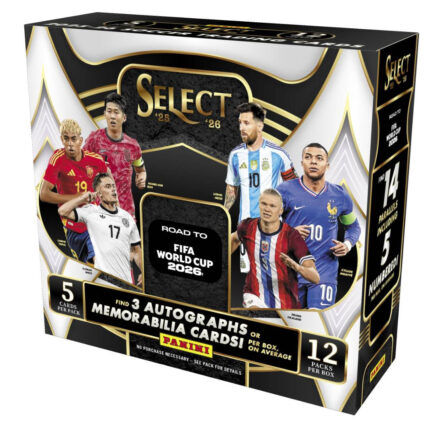 2025/26 Panini Select Road To FIFA World Cup 2026 Soccer Hobby Box
