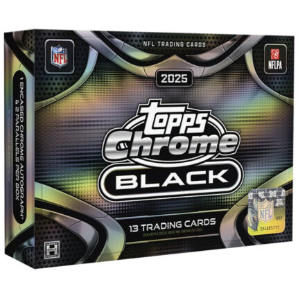 2025 Topps Chrome Black Football Hobby Box