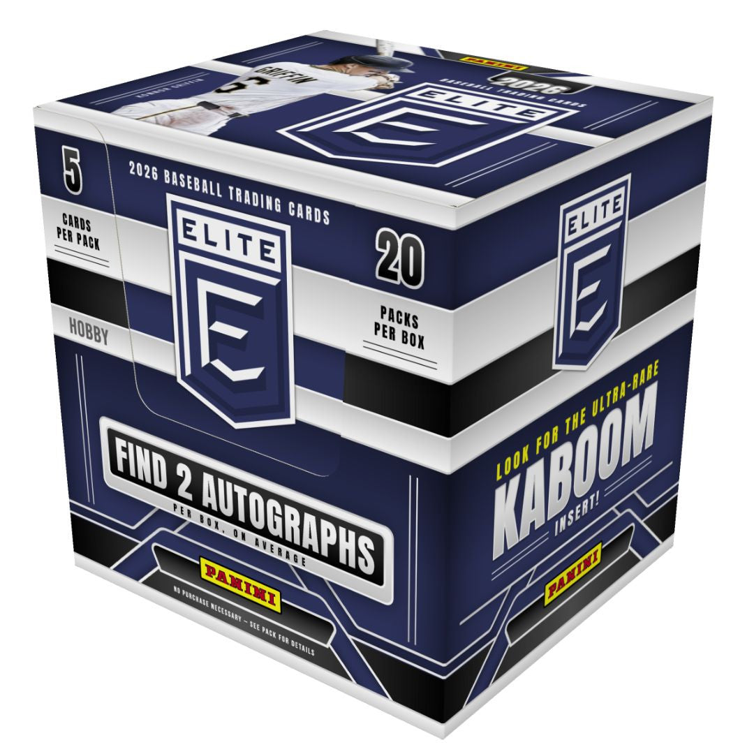 2026 Panini Donruss Elite Baseball Hobby 12 Box Case
