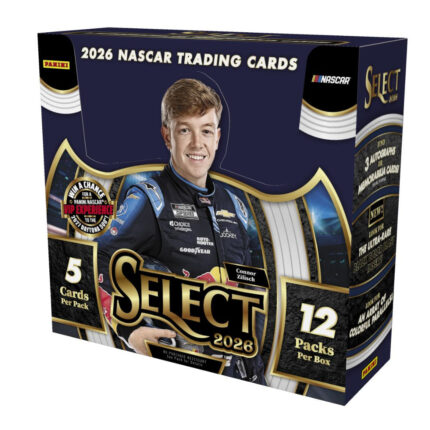 2026 Panini Select NASCAR Racing Hobby 12 Box Case