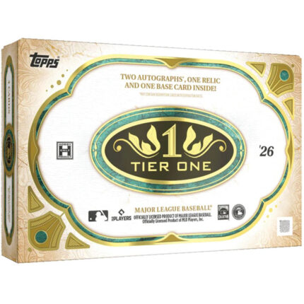 2026 Topps Tier One Baseball Hobby 12 Box Case