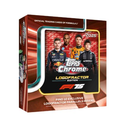 Topps F1 Chrome LOGOFRACTOR Edition 2025 – Hobby Box (New & Sealed)