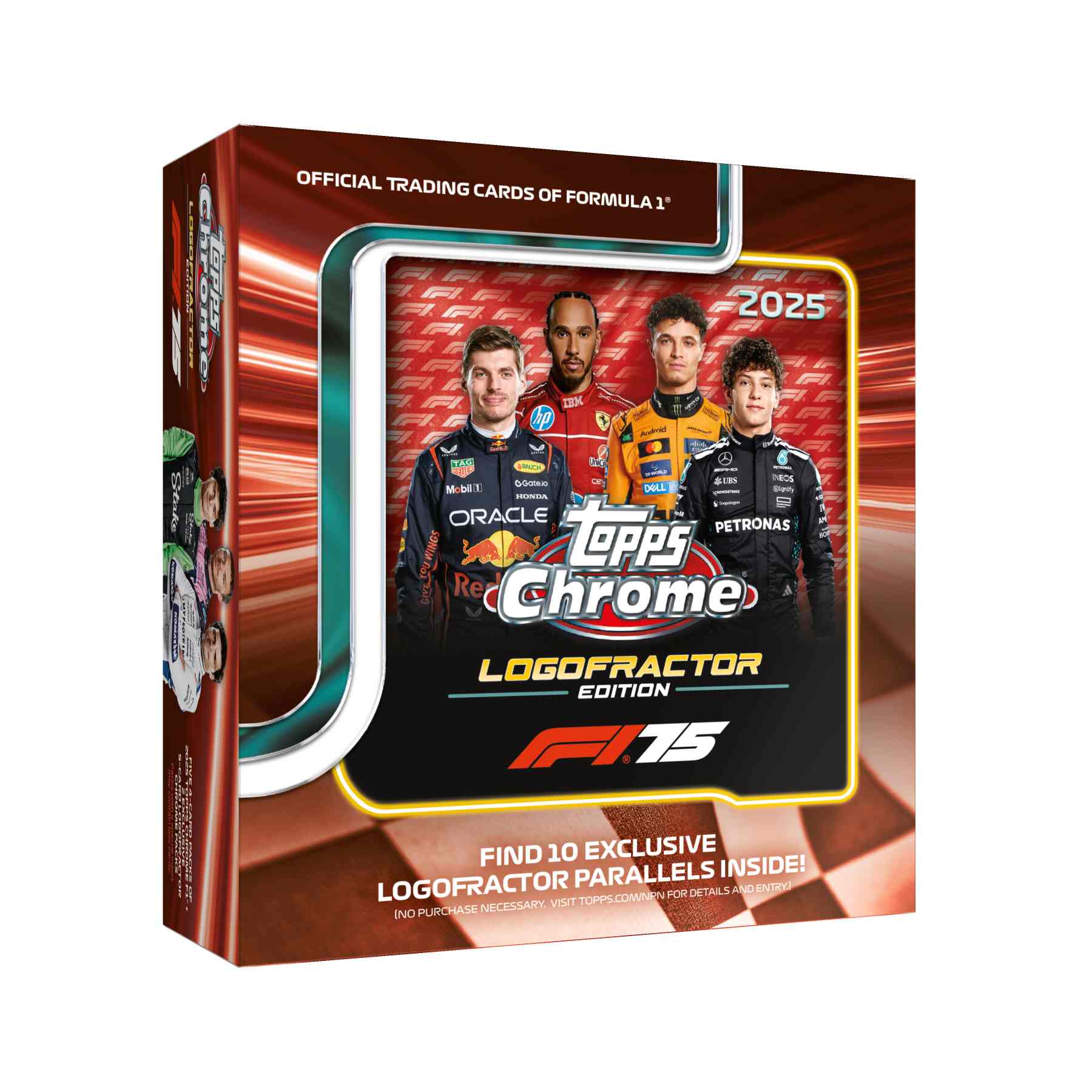 Topps F1 Chrome LOGOFRACTOR Edition 2025 – Hobby Box (New & Sealed)