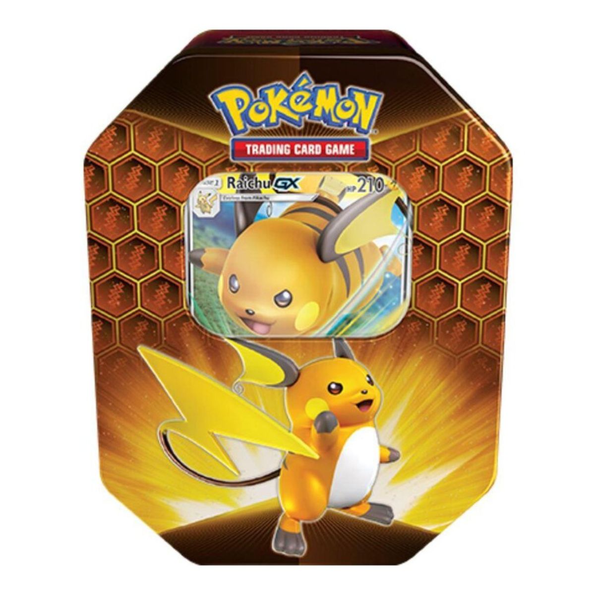 Pokemon TCG Hidden Fates Tin Charizard Gyrados Raichu Set of 3 - Image 3