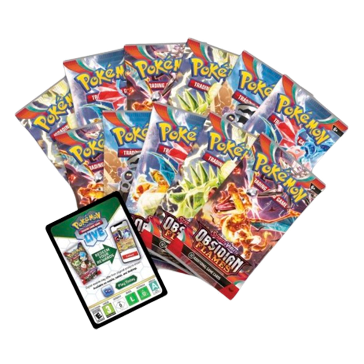 Pokemon TCG Scarlet & Violet Obsidian Flames Pokemon Center Elite Trainer Box - Image 2