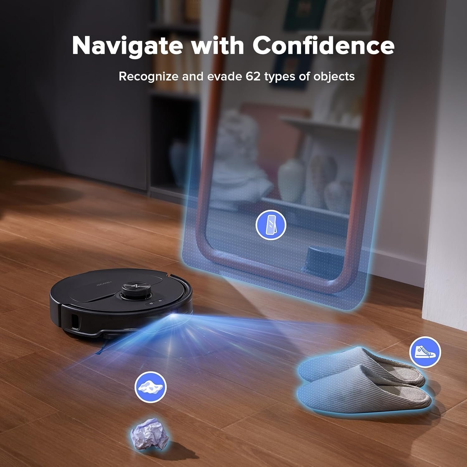 Roborock Qrevo Edge S5A Robot Vacuum & Mop, 18,500Pa, Zero-Tangle - Image 15