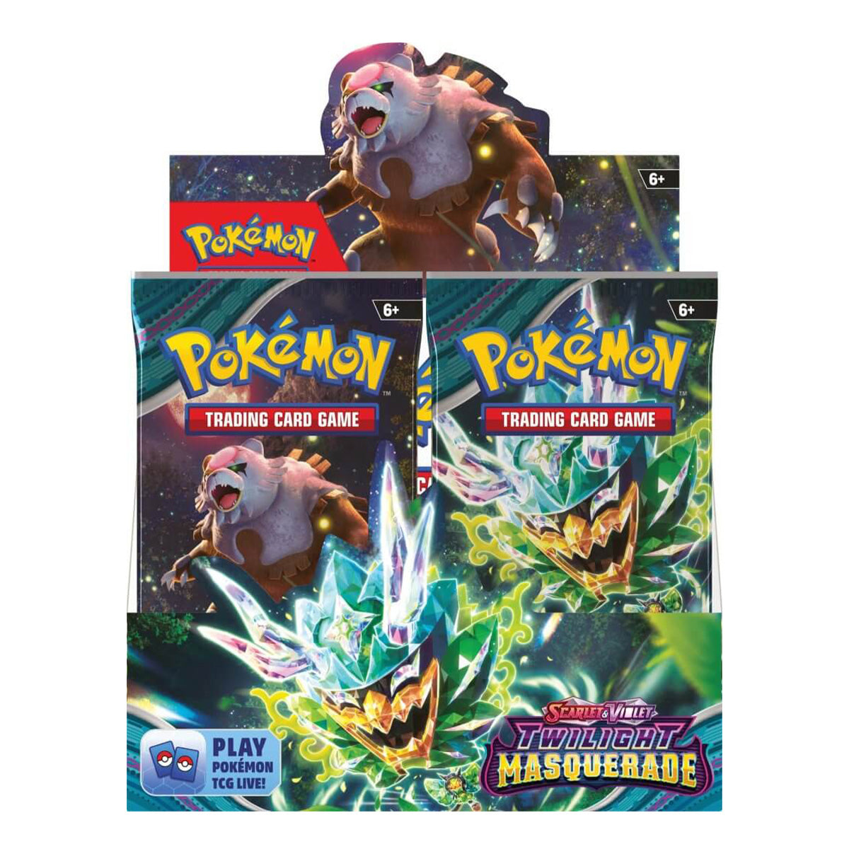 POKEMON TCG Scarlet & Violet Twilight Masquerade Booster Box - Image 2