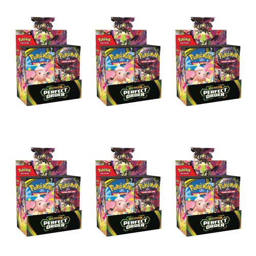 Mega Evolution Perfect Order Booster Box X 6 (Case) Pokemon TCG