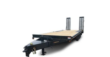 24,000 lb GVWR Deckover Equipment Float Trailer – Heavy-Duty Tandem Dual Axle