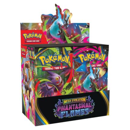Pokemon TCG Mega Evolution Phantasmal Flames Booster Box