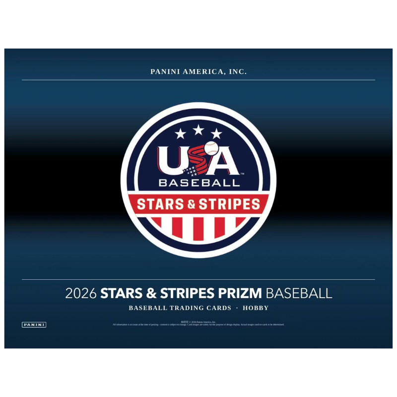 2026 Panini USA Stars & Stripes Prizm Baseball Hobby 12 Box Case - Image 2