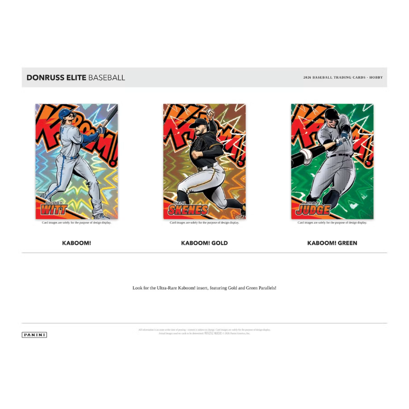 2026 Panini Donruss Elite Baseball Hobby Box - Image 4
