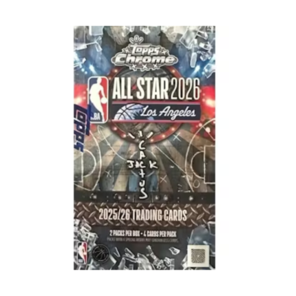 2025/26 Topps Chrome Cactus Jack Basketball x All Star Game Hobby Box