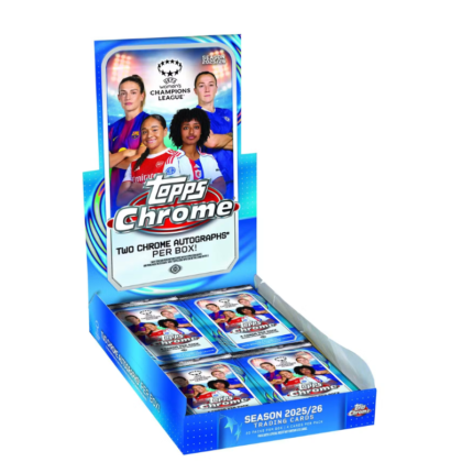 2025/26 Topps Chrome Women’s UEFA Champions League Soccer Hobby Box